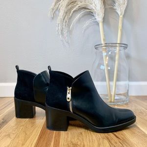 Zara ankle boots.